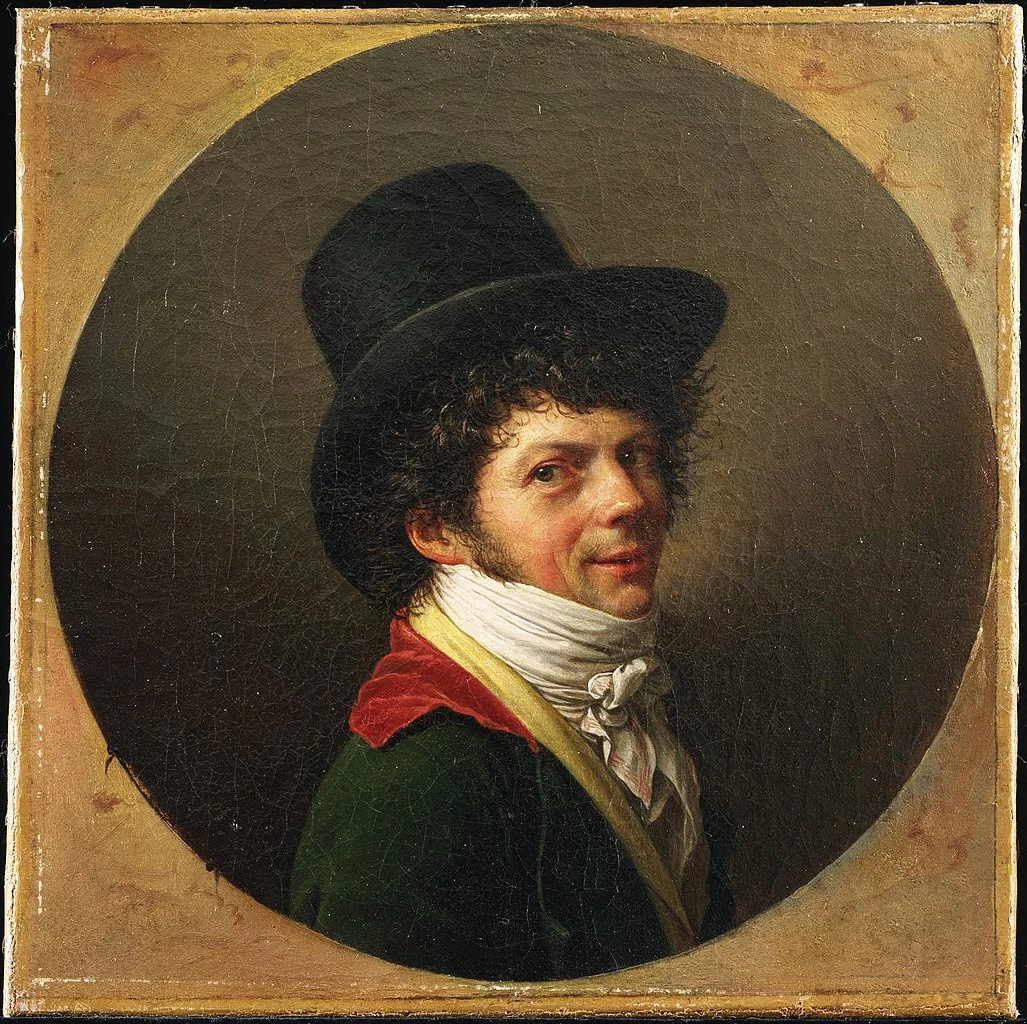 Jean - Baptiste Wicar, Autoritratto, Princeton University Art Museum